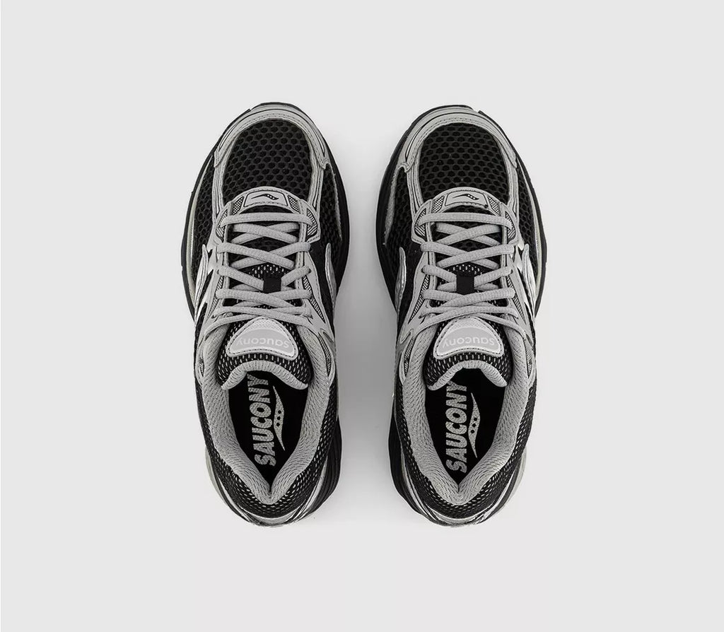 Saucony Black and Silver