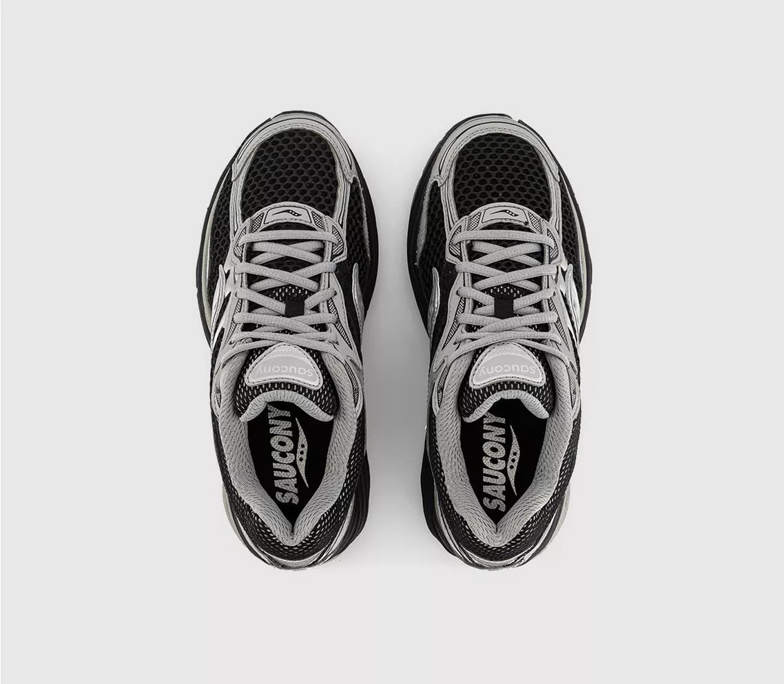 Saucony Black and Silver