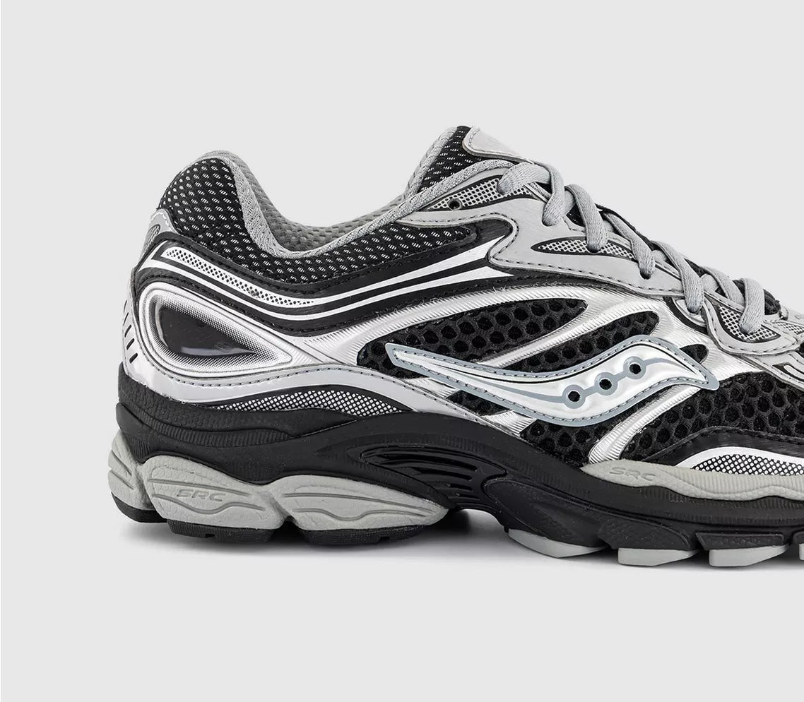 Saucony Black and Silver