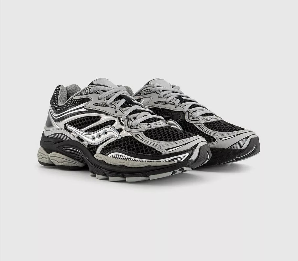 Saucony Black and Silver