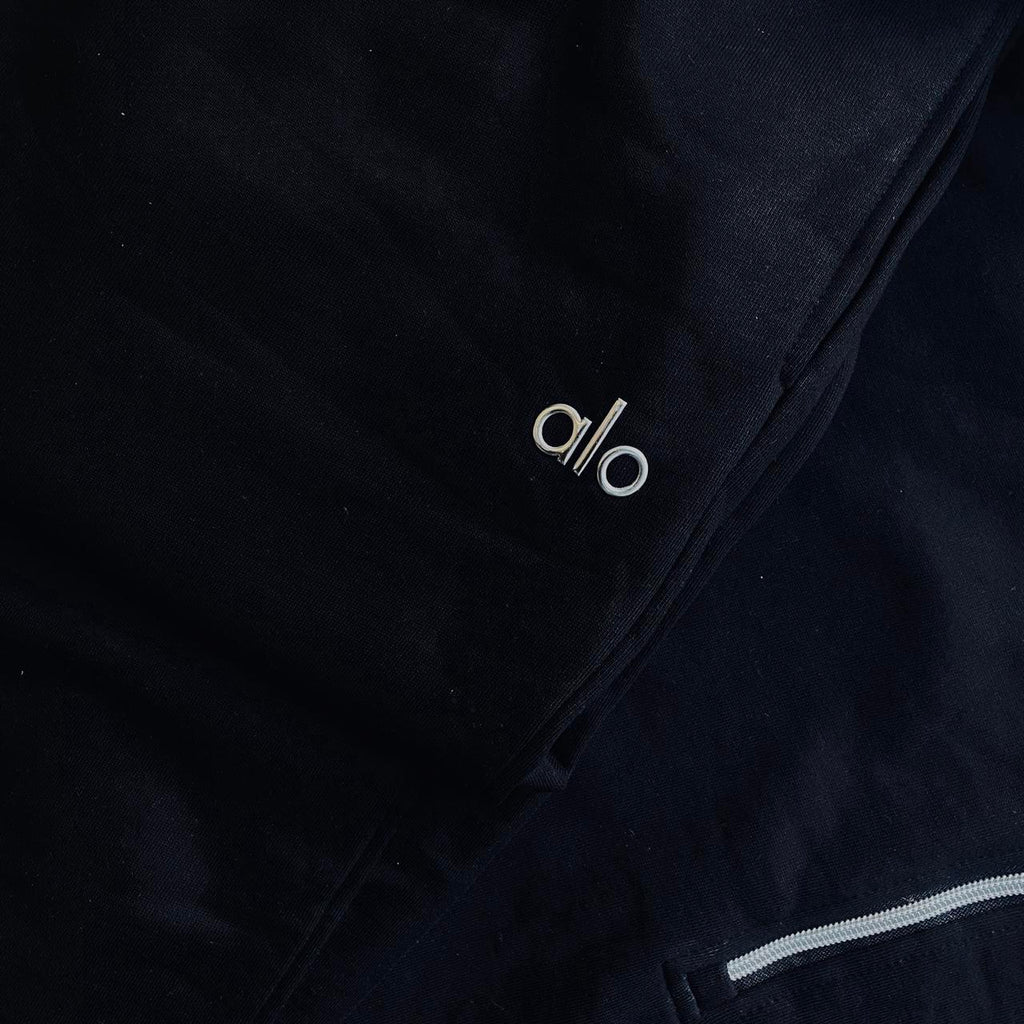 AL0 1/4 Zip Tracksuit (Black)